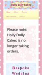 Mobile Screenshot of hollydollycakes.com